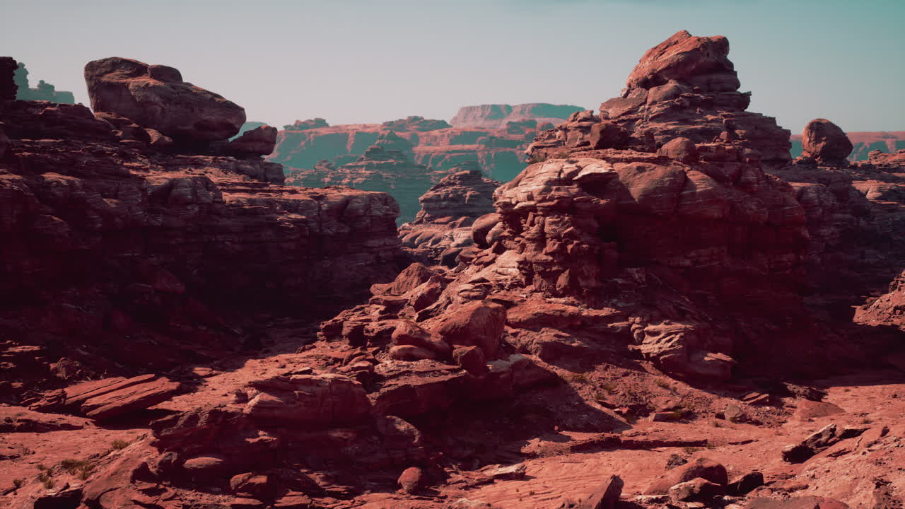 Paisaje del cañón de Red Rock
