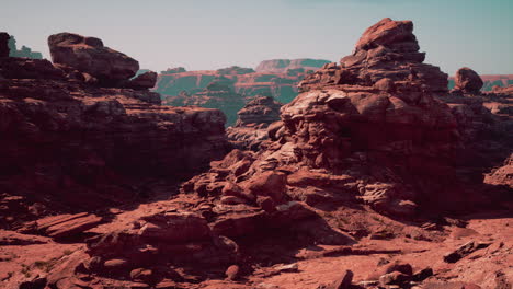 red rock canyon landscape