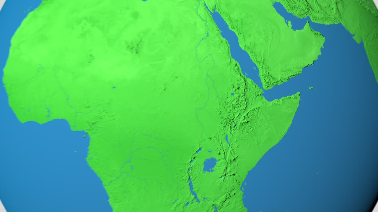 hacer zoom en el mapa 3d de djibouti