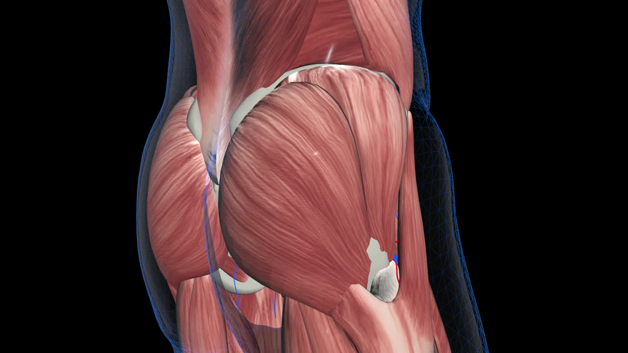 Human Hip Muscles Anatomy