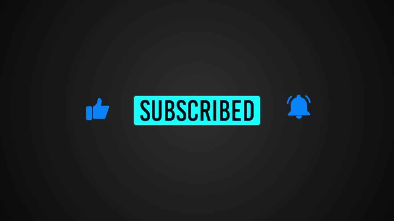 Subscribed and Like Animation