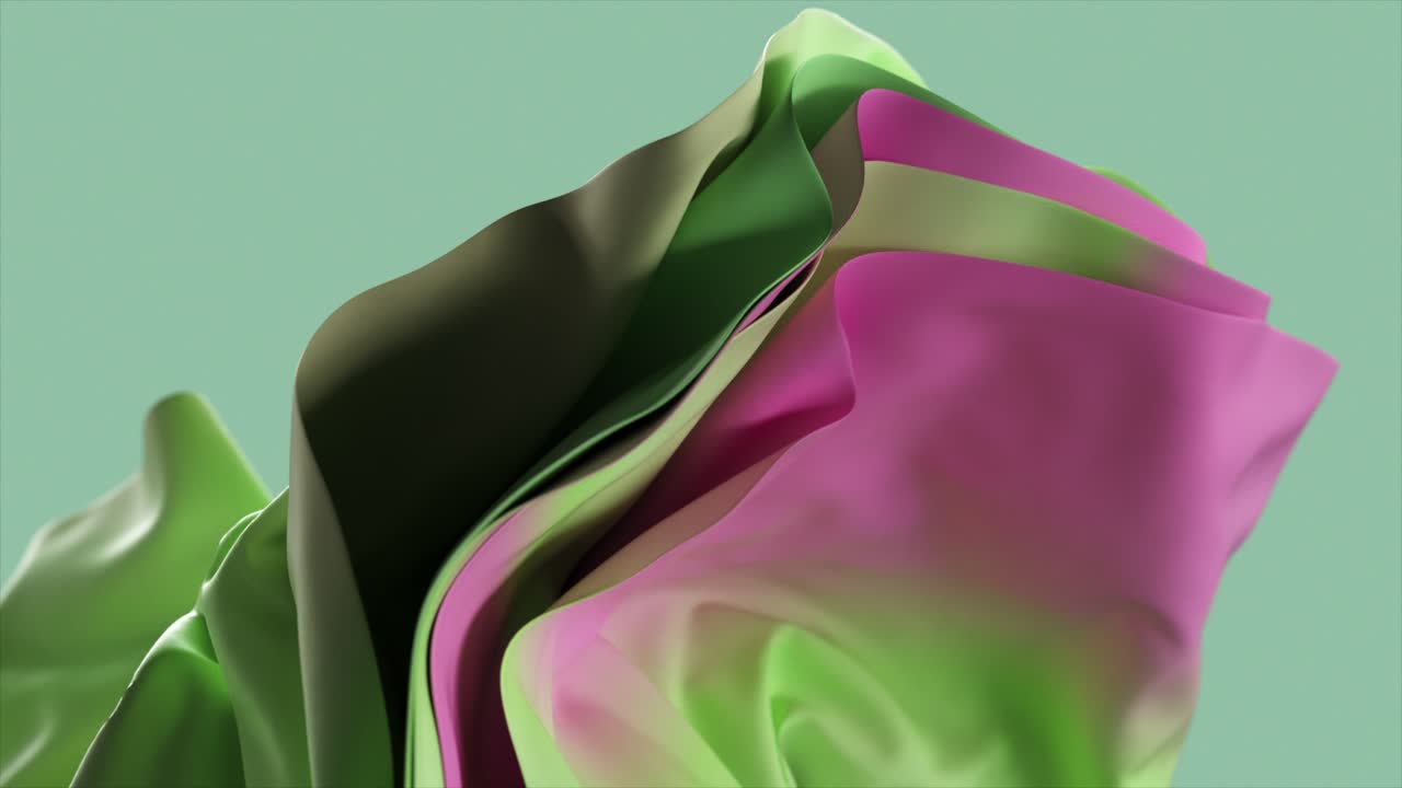 추상적인 3d 직물 렌더링