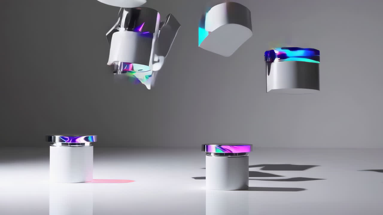 Floating Cosmetic Jars