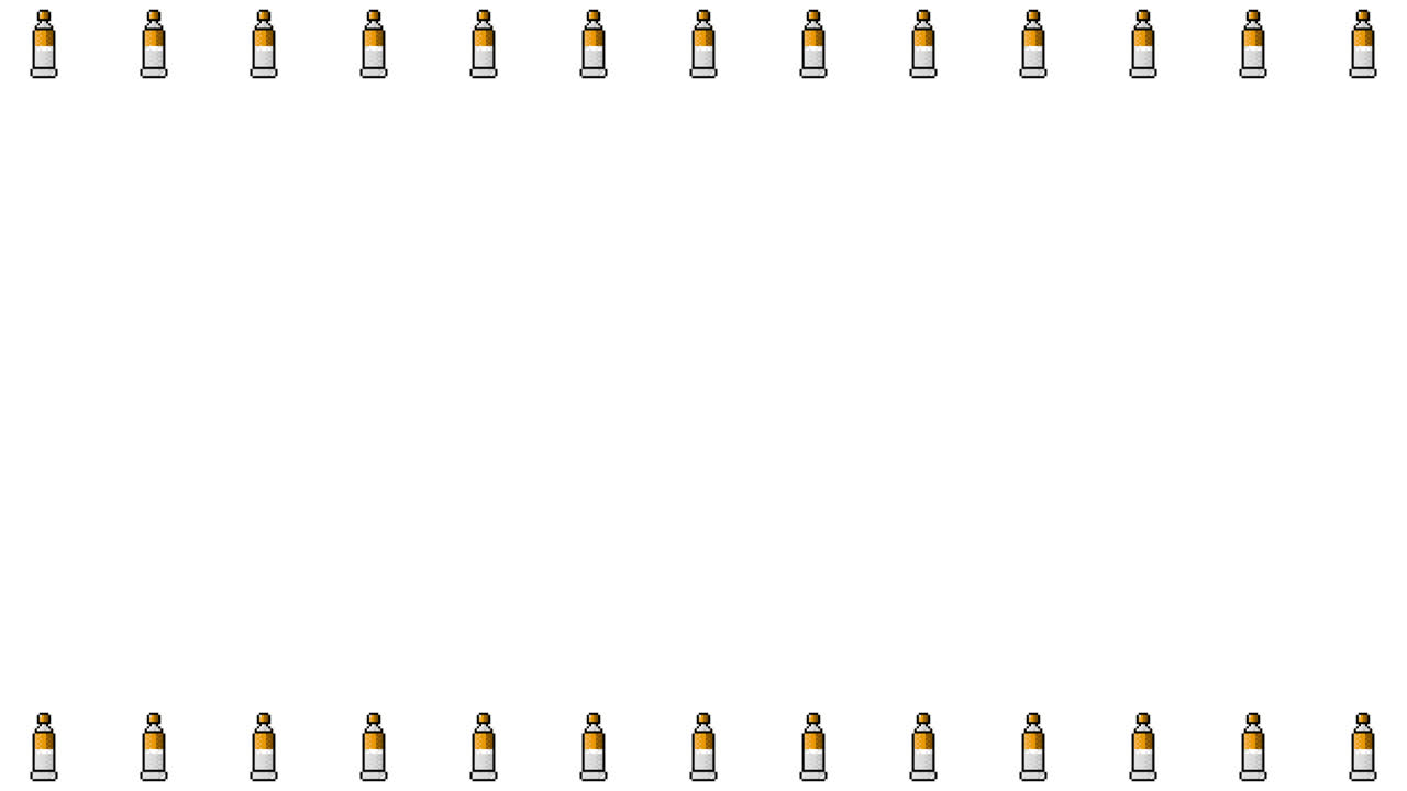 Pixel Art Paints Frame Animated Overlay 1080p Transparent 30 fps (8).mov
