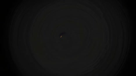 golden particles explosion