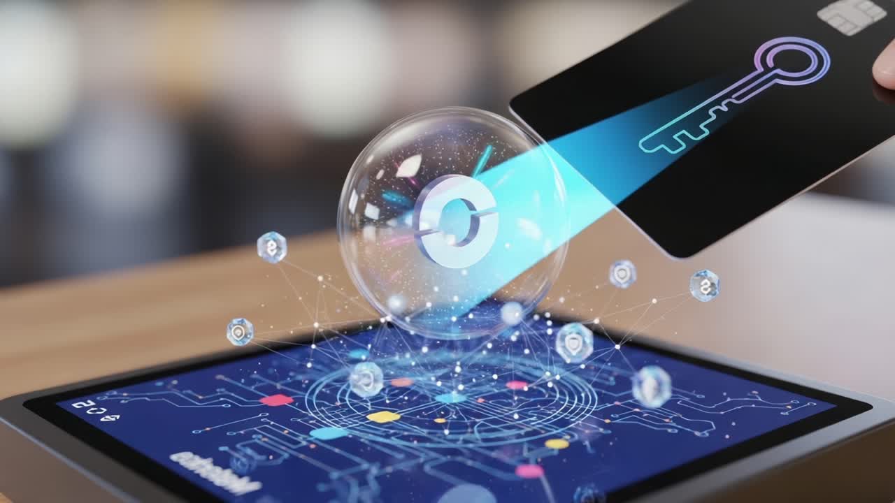 A Futuristic Interaction with Technology: Displaying Data Transfer and Security through Innovative Digital Interfaces and Key Visualization in an Advanced Digital Ecosystem