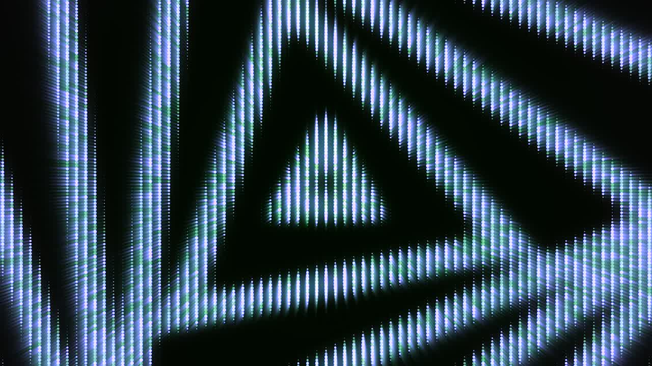 patrón geométrico abstracto con triángulos y luz