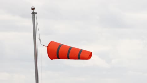 windsock indicating wind direction and speed