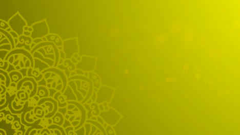 yellow ramadhan background