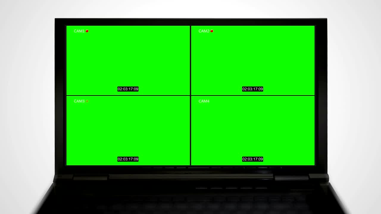 노트북 모니터 cctv 디스플레이
