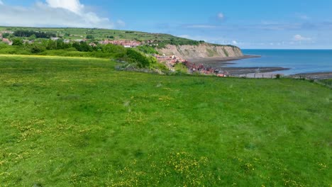 coast of robin hoods bay