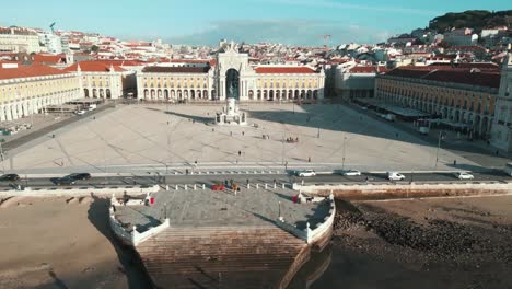 praca do comercio in lisbon, portugal