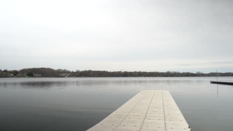 dock at reeds lake east grand rapids michigan waterfront park