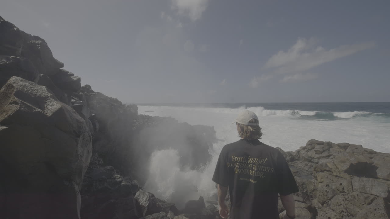 Coastal View with Person
