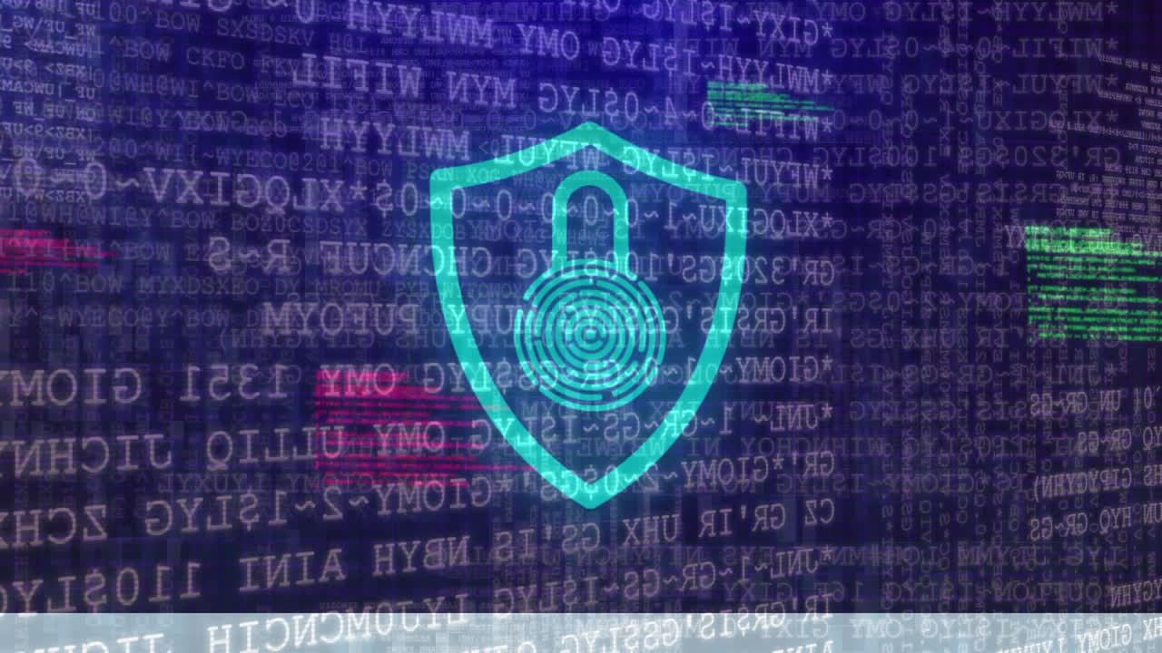 candado digital de adn azul y azul