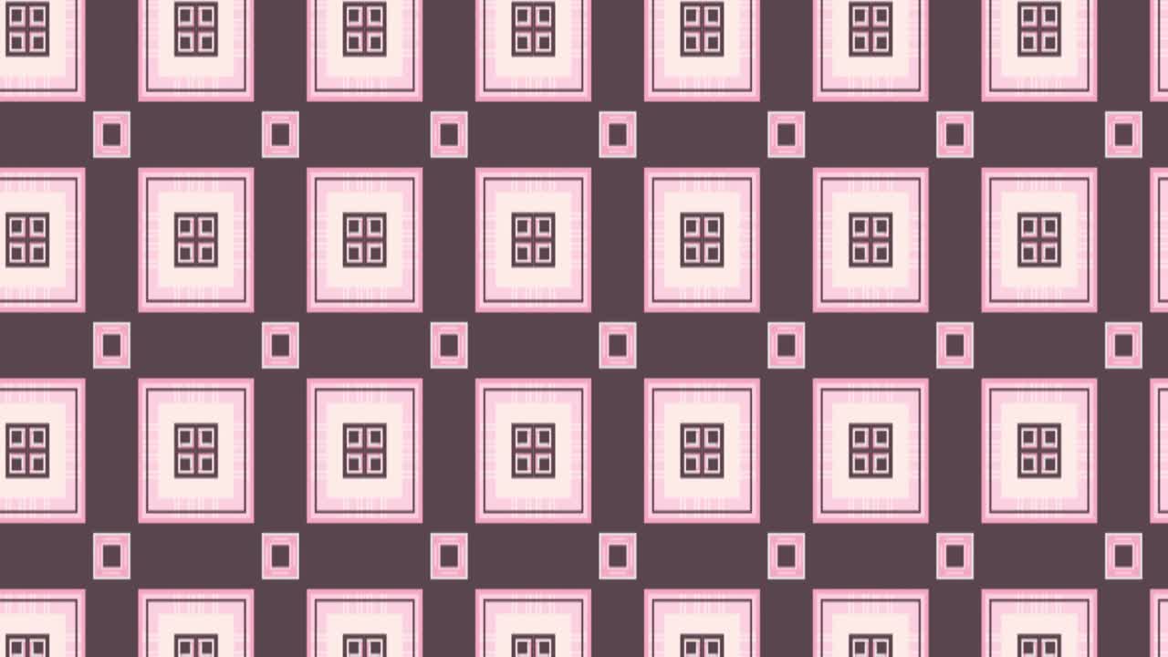 Colorful Geometric Pattern Background Sliding. Seamless Abstract.