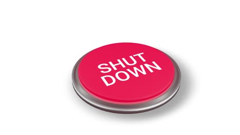 shut down button