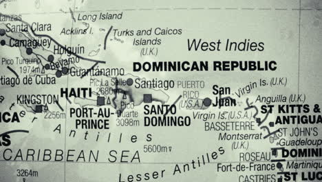 map of the caribbean sea and west indies