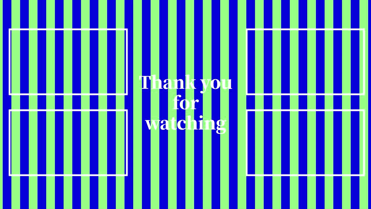 스트라이프 이동 끝 카드 끝 화면 모션 그래픽