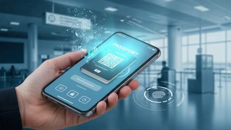 digital passport and qr code technology revolutionizing travel efficiency and security in modern airports for seamless passenger experience