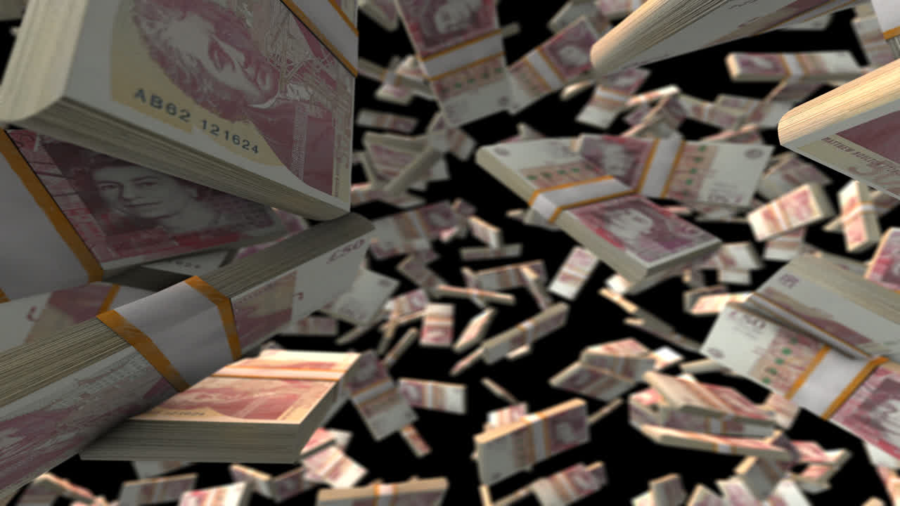 영국 파운드의 하락