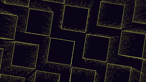 patrón de tablero de ajedrez en zigzag con cuadrados negros y amarillos