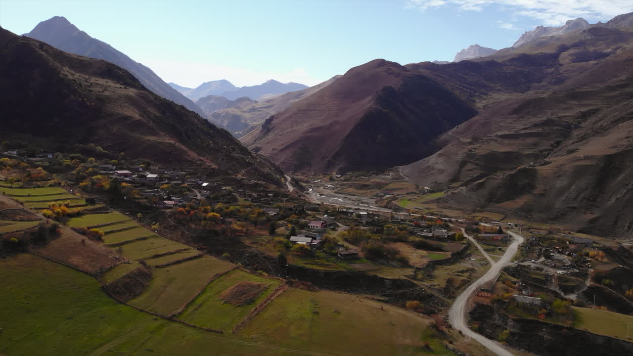 Scenic Mountain Valley Village