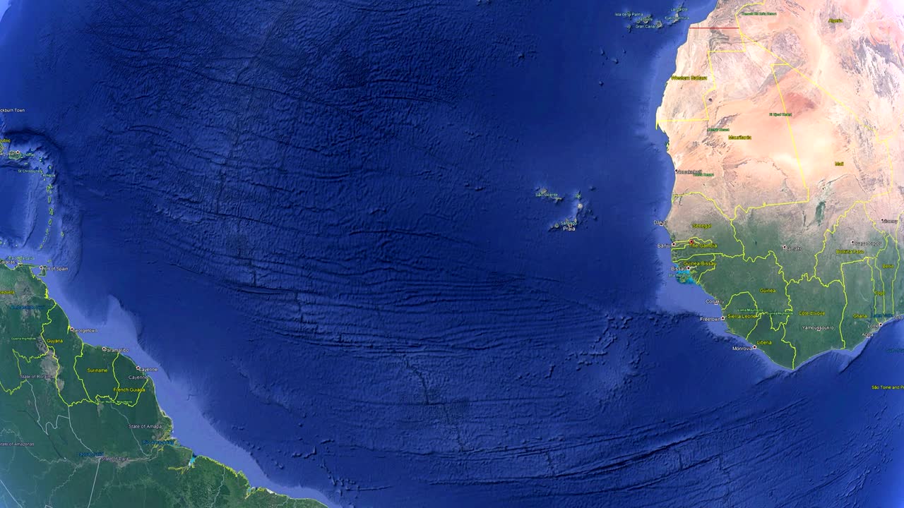 발과 함께 프랑스 3d 우주 지구 - 프랑스 외부로 확대