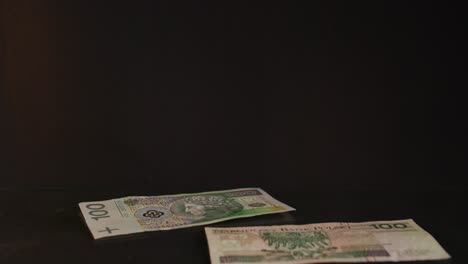 dynamic money falling down, polish money, pln, polish zloty, investing