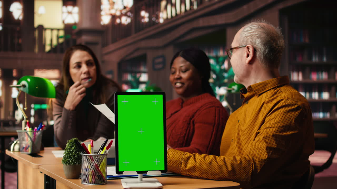 Group Meeting with Tablet