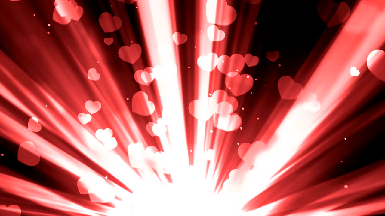 은 심장 빛 광선