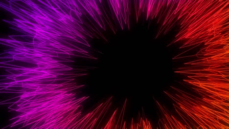 abstract plexus technology futuristic network background. connection polygons and web concept. digital, communication and technology network background. 3d loop animation, vj, 4k