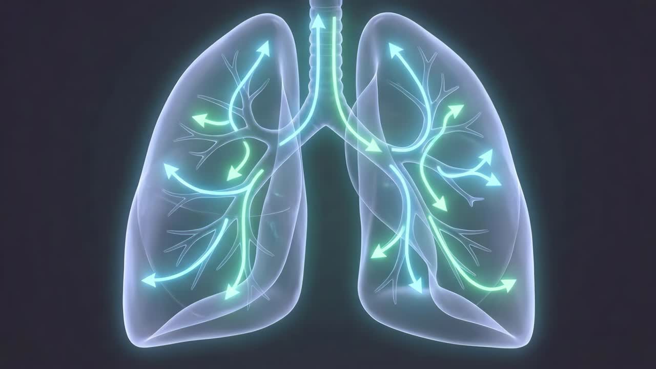 Lungs Anatomy Illustration