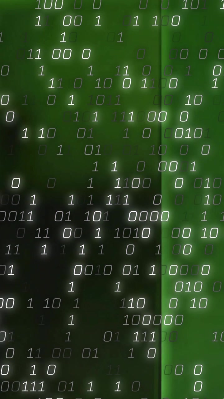 Animation of data processing over server room