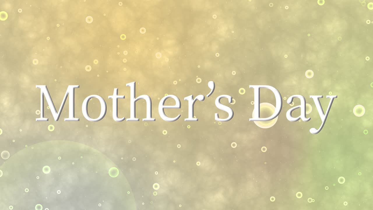 어머니의 날 메시지 선물 선물 모션 그래픽