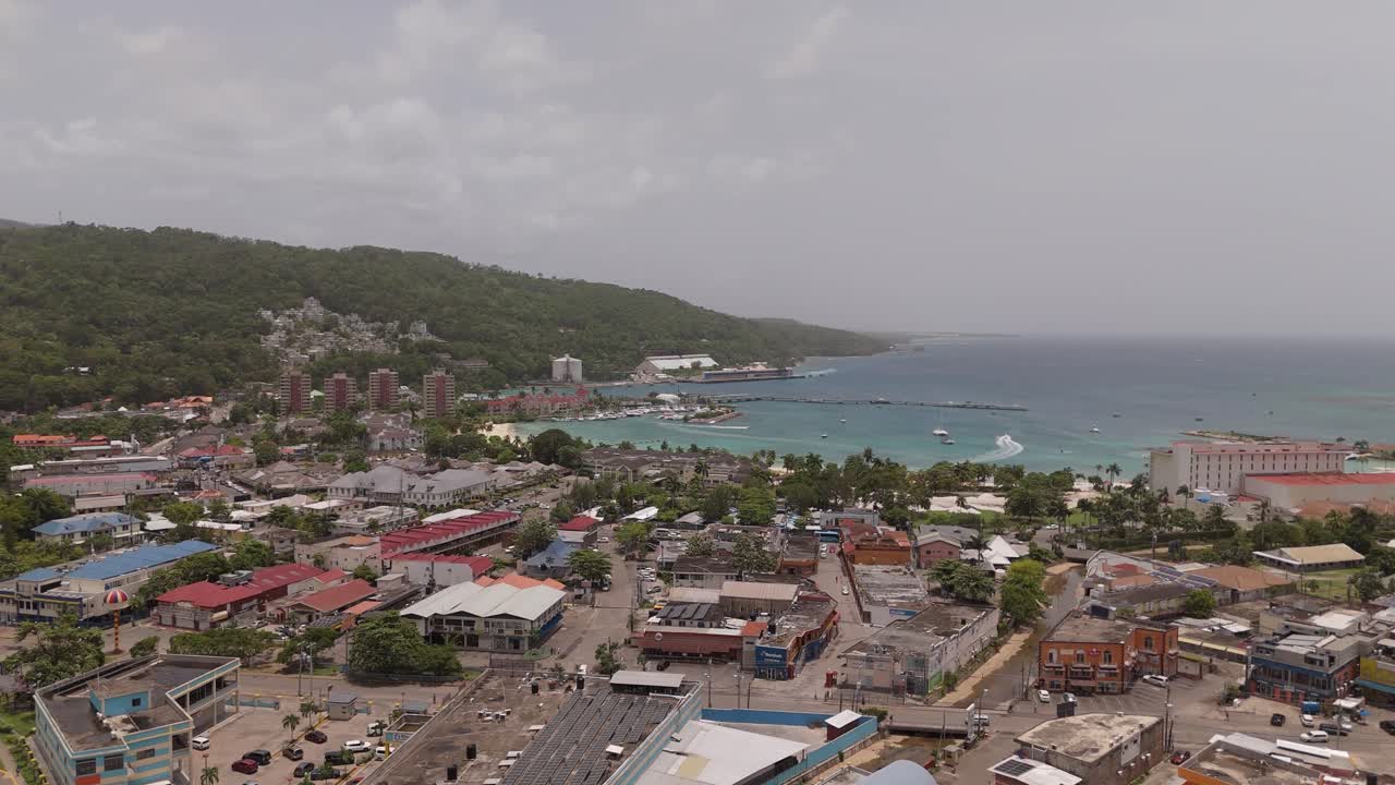 Sunny day In Ocho Rios Jamaica