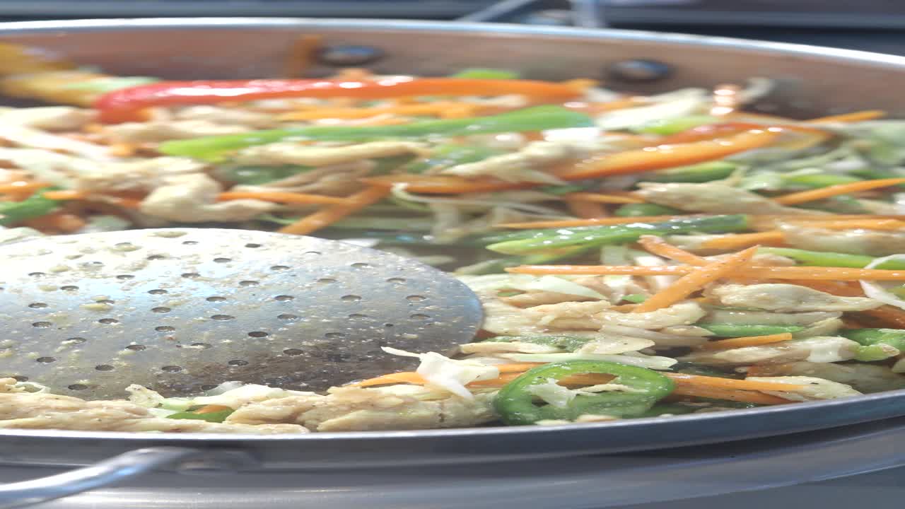 고기와 채소 김