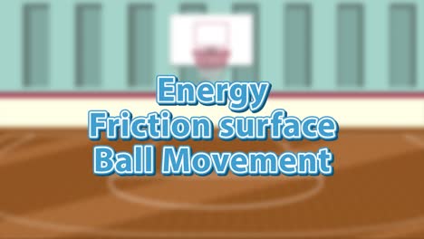 animated basketball demonstrates physics concepts