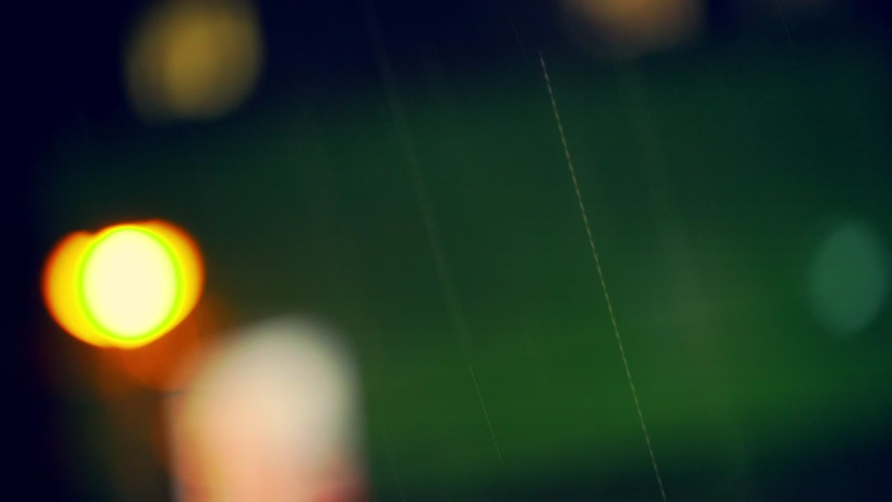 Christmas lights. Multi-colored background.