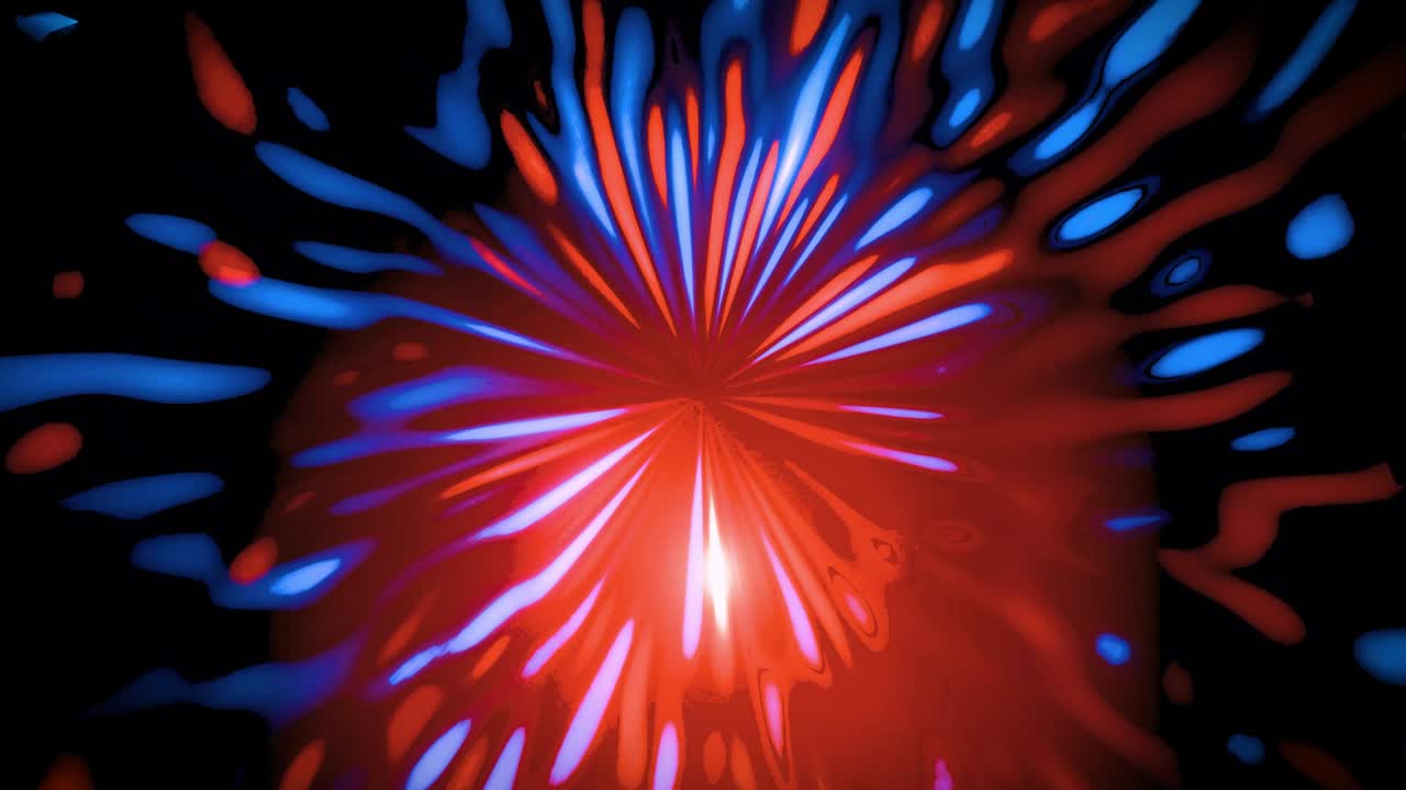 luces abstractas de bucle sin costuras