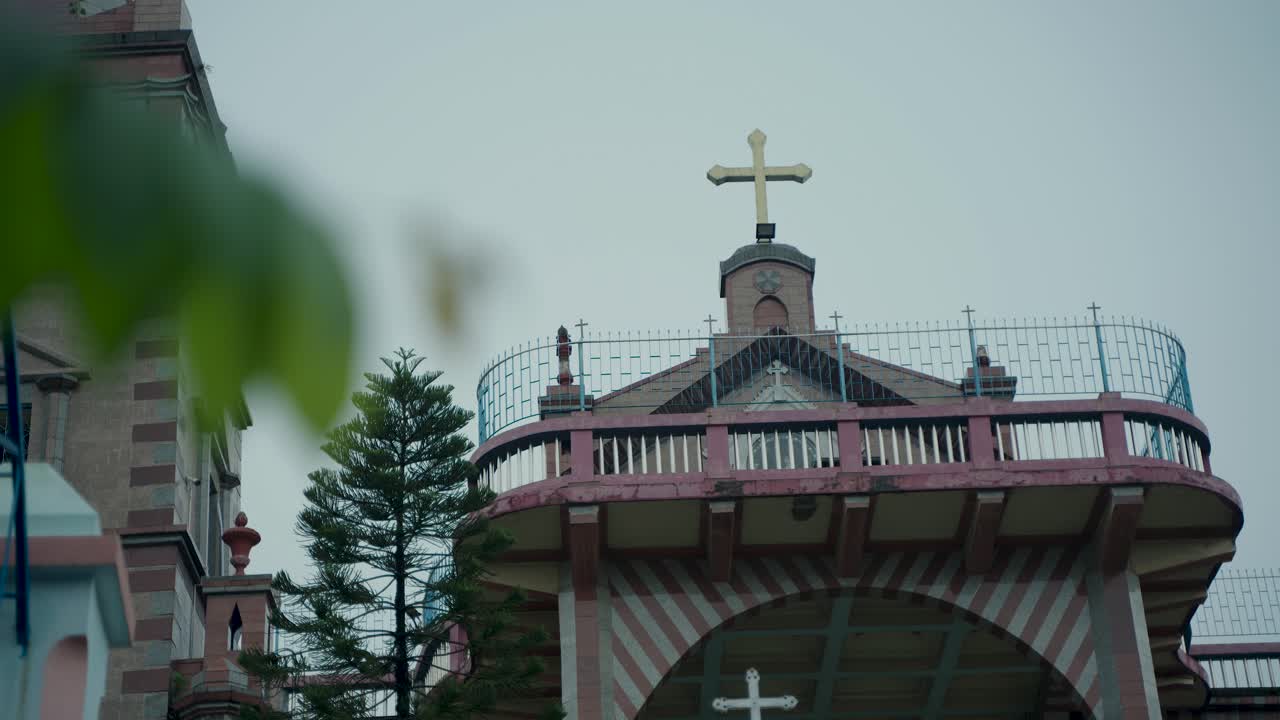 It is located in Bandel Church, West Bengal