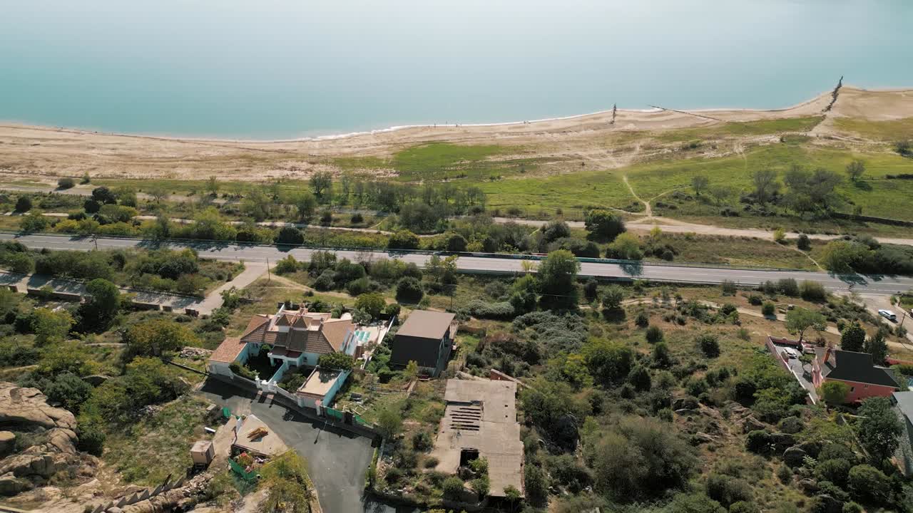 el depósito vista soto del real, madrid, españa