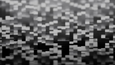 abstract grayscale 3d blocks digital background