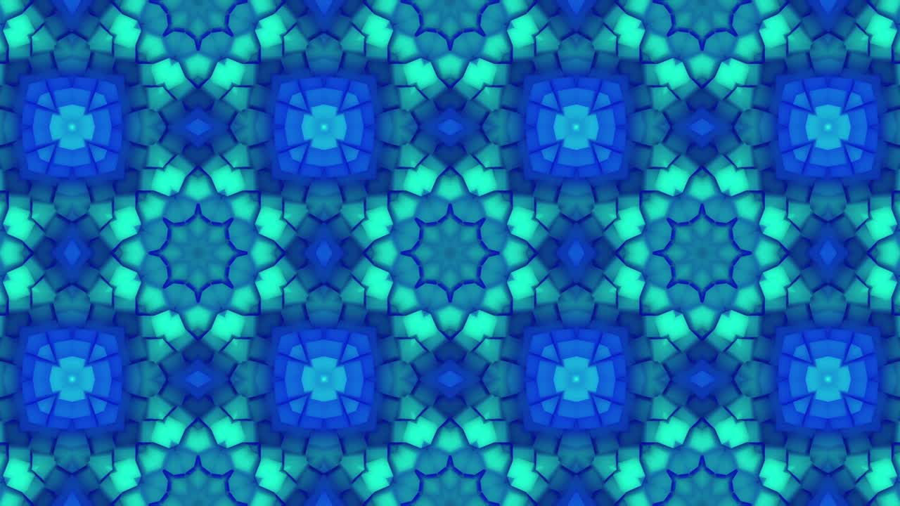 3d en bucle abstracto ornamentado fondo decorativo. hipnótico caleidoscopio de moda.