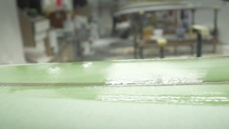 squeegee paint camera follow slow motion surfboard design