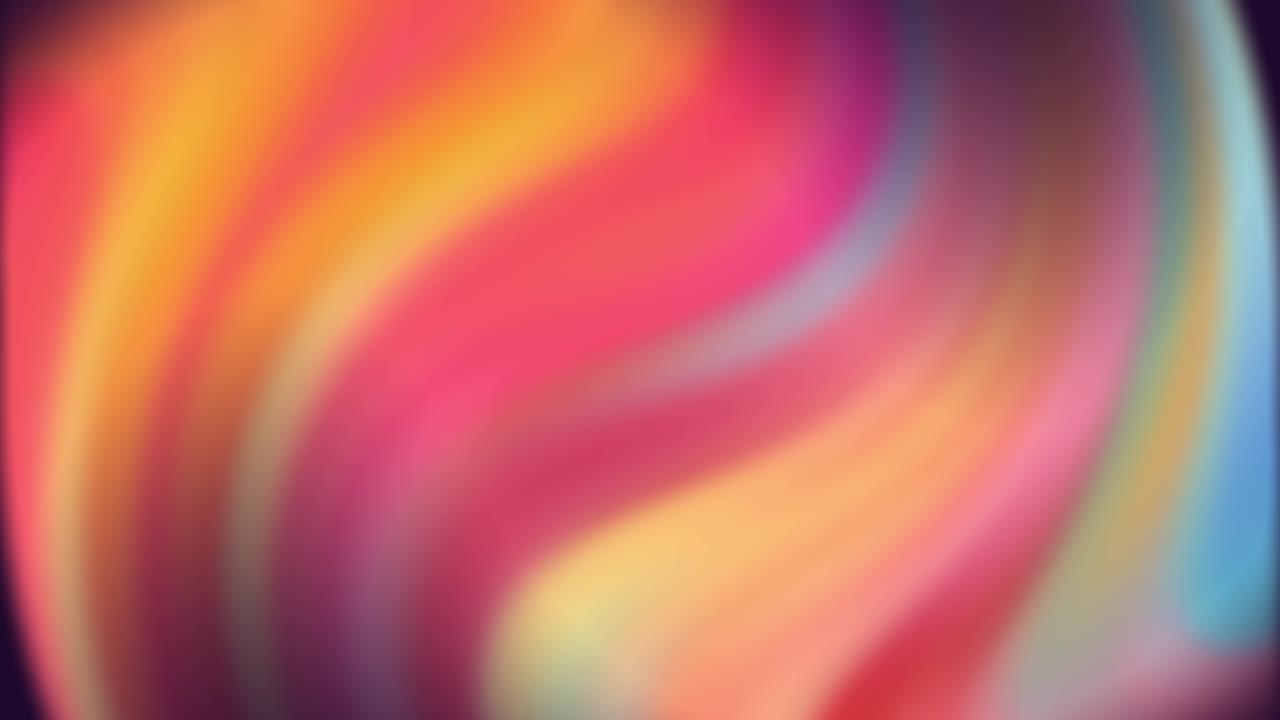 animación de formas abstractas. un fondo de imaginación y creatividad. seguir moviéndose de izquierda a derecha. el color es rosa amarillo naranja.