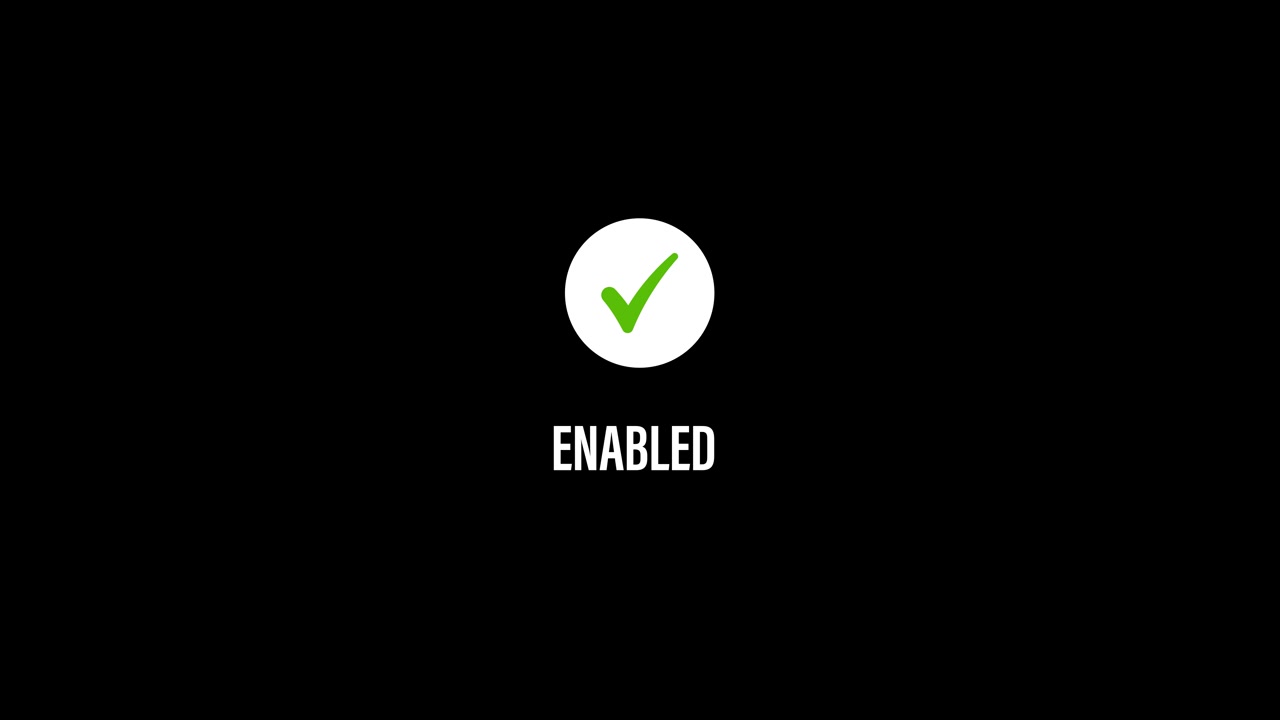 Enabled State