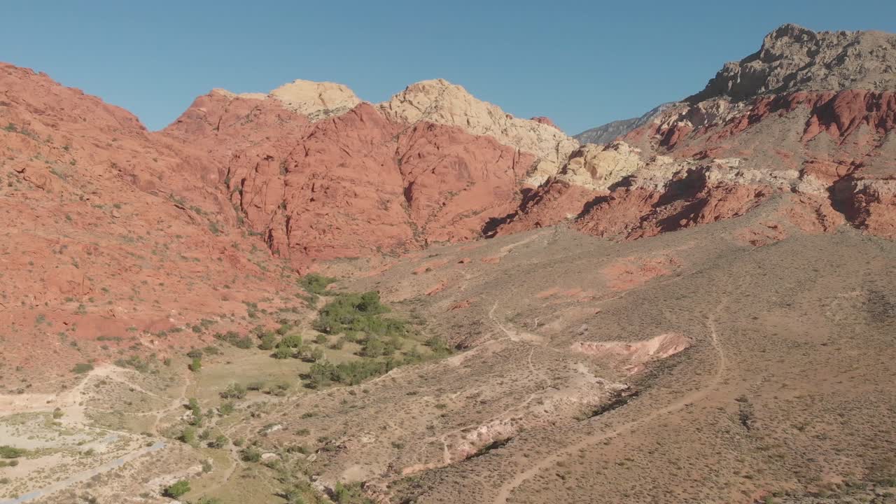 Red Rock  Canyon and TrailsHiking trails in Red Rock National Conservation Area near Las Vegas , Nevada