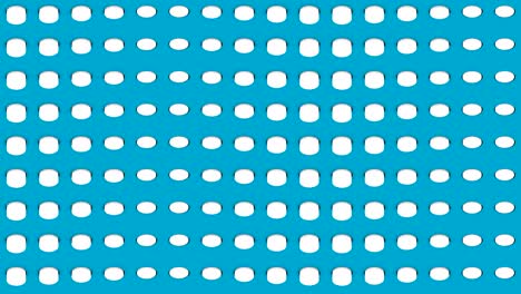 abstract isometric background white cylinders horizontal waves up and down