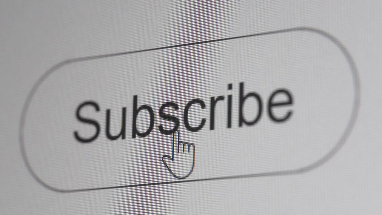 Clicking subscribe button on the screen